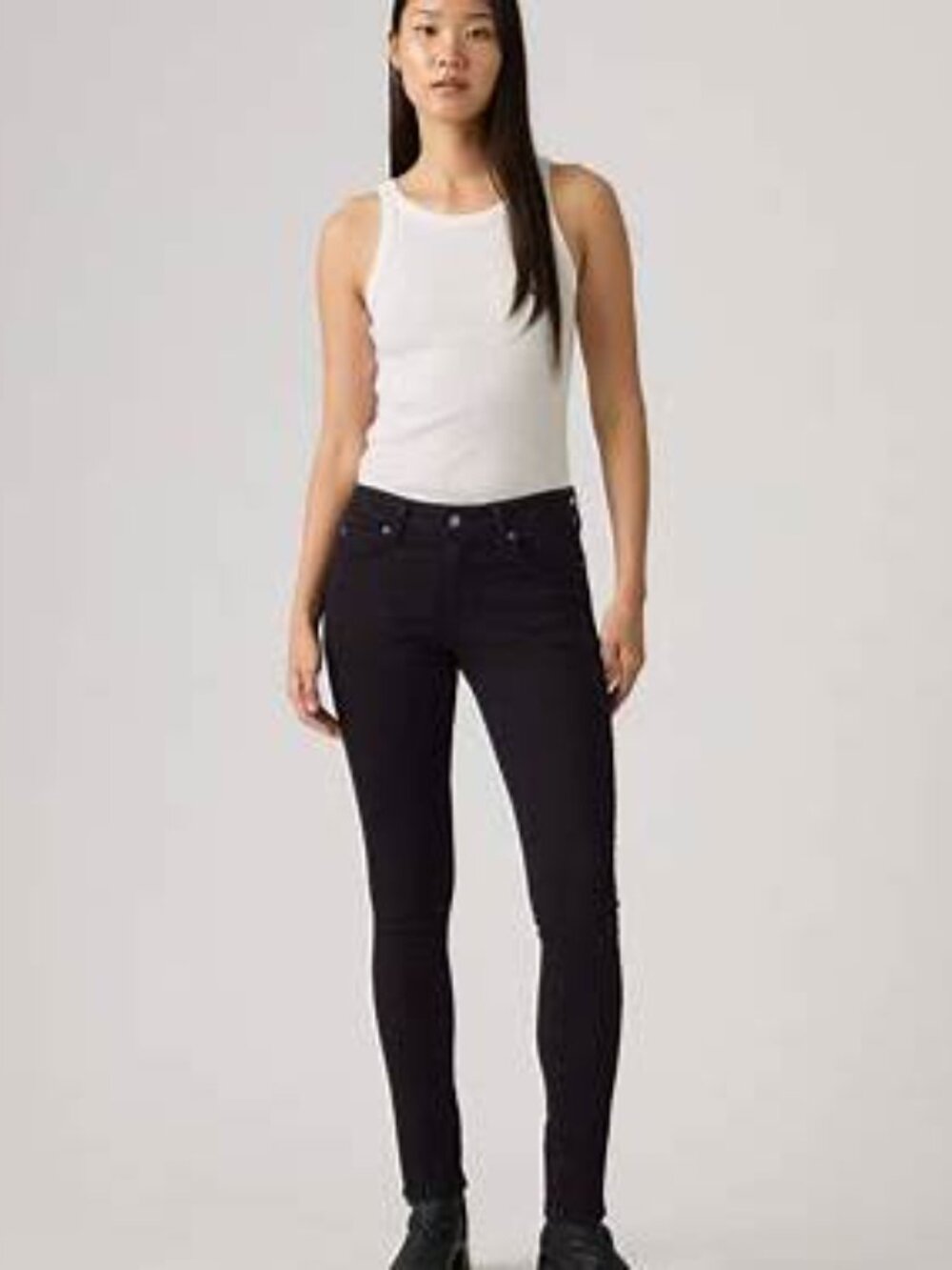 Levi’s 711 Skinny Black Jeans Women’s Classic Stretch Denim
